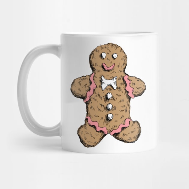 Ginger bread man by rachelsfinelines